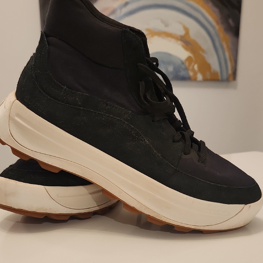 Sorel Black Sneaker Boot